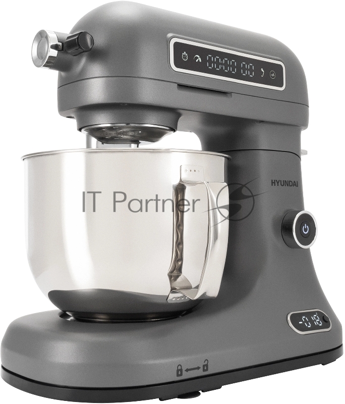 Миксер планетарный Hyundai HYM-S8551 1600Вт серебристый