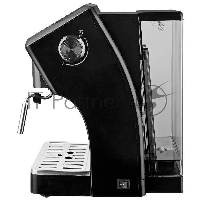 Кофеварка рожковая BBK BCM1503 черный/серый