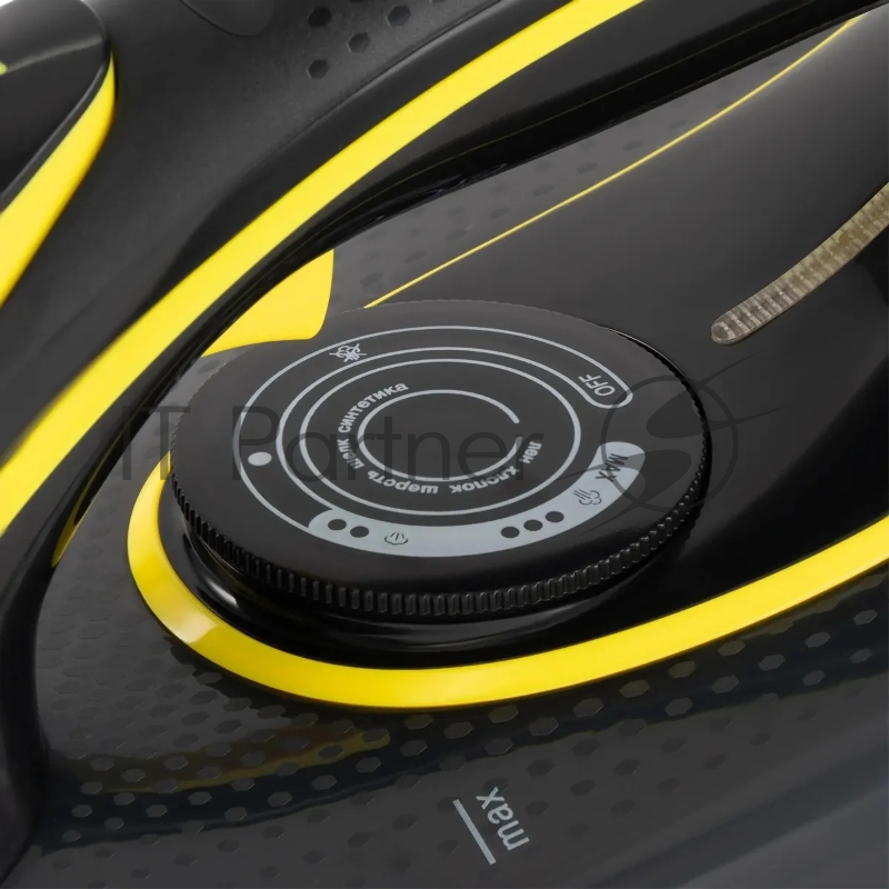 Утюг Hyundai H-SI01560 3200Вт черный/желтый