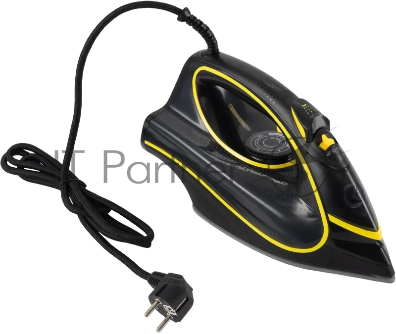 Утюг Hyundai H-SI01560 3200Вт черный/желтый