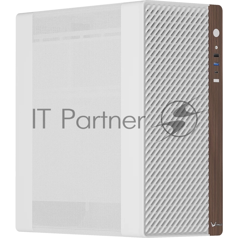 Корпус Formula TimberLine T2 белый без БП mATX 4x120mm 1xUSB2.0 1xUSB3.0 1xUSB3.1 audio bott PSU