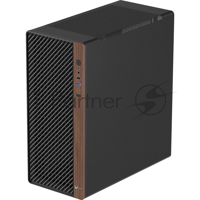 Корпус Formula TimberLine T2 черный без БП mATX 4x120mm 1xUSB2.0 1xUSB3.0 1xUSB3.1 audio bott PSU