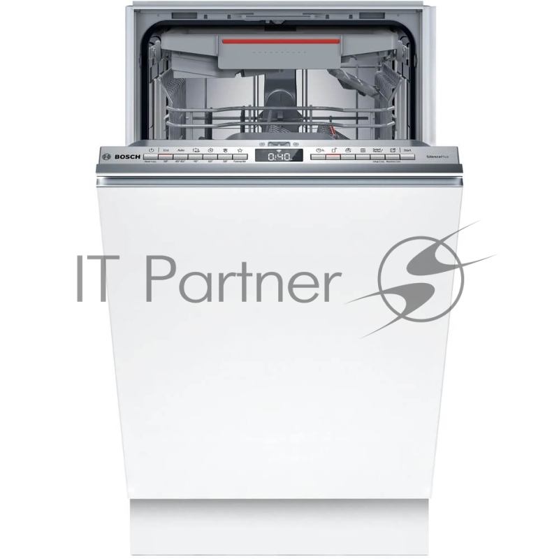 Посудомоечная машина Bosch SPV4EMX25E 45 см, полновстраиваемая. Вместимость: 10 комплектов посуды, встраиваемая полностью, вместимость: 10 комплектов, программ мойки: 6, расход воды: 9.5 л, электронное управление, конденсационная сушка, защита от про