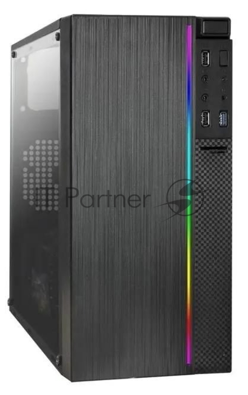 ПК IRU Game 510H6SEA MT i5 13400F (2.5) 32Gb SSD512Gb RTX4060 8Gb Free DOS GbitEth 500W черный (2074695)