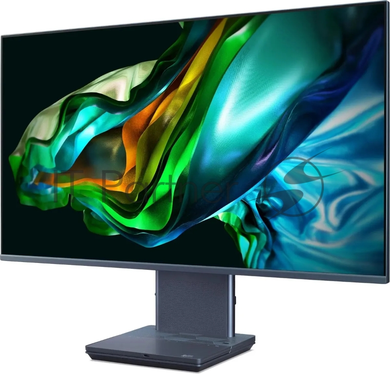 Моноблок Acer Aspire S32-1856 31.5 WQHD i7 1360P (2.2) 16Gb SSD512Gb Iris Xe CR Windows 11 Professional GbitEth WiFi BT 180W клавиатура мышь Cam серый 2560x1440