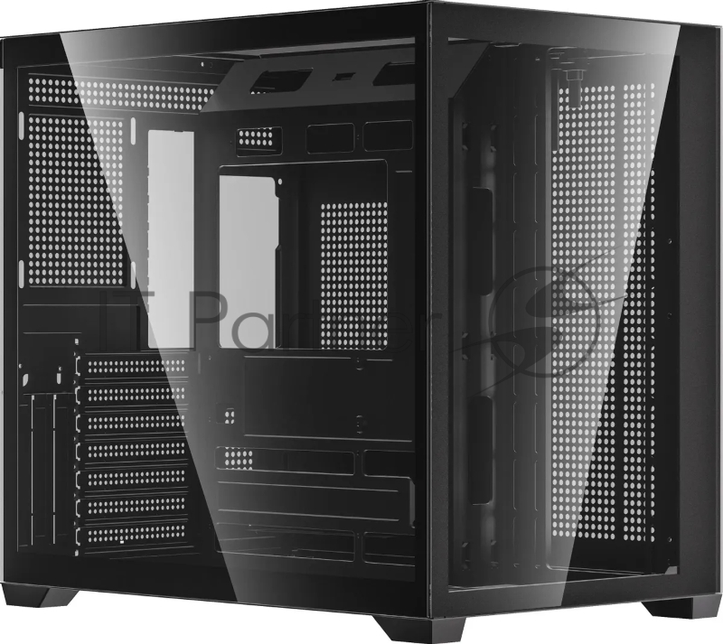 Корпус Accord ACC-ZA06B черный без БП ATX 3x120mm 1xUSB2.0 1xUSB3.0 1xUSB3.1 audio