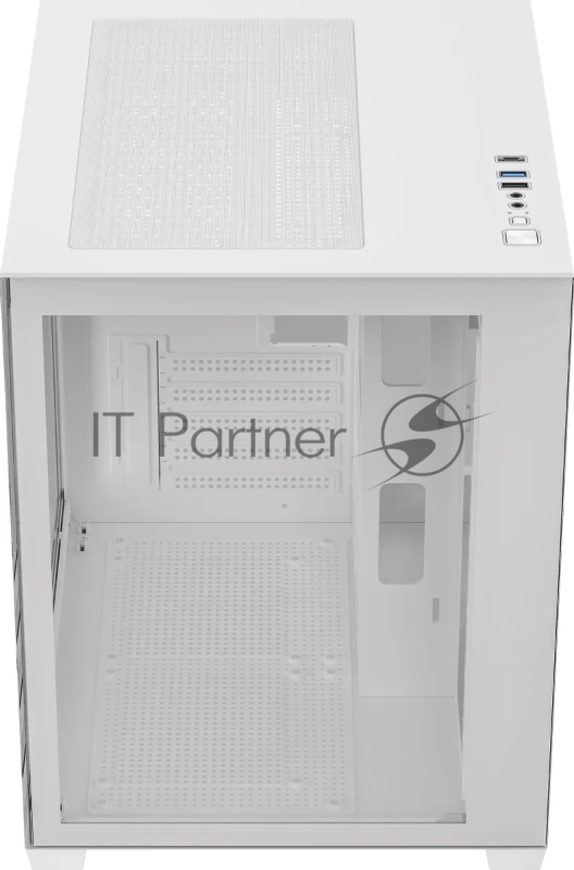 Корпус Accord ACC-ZMS03W белый без БП mATX 3x120mm 1xUSB2.0 1xUSB3.0 1xUSB3.1 audio