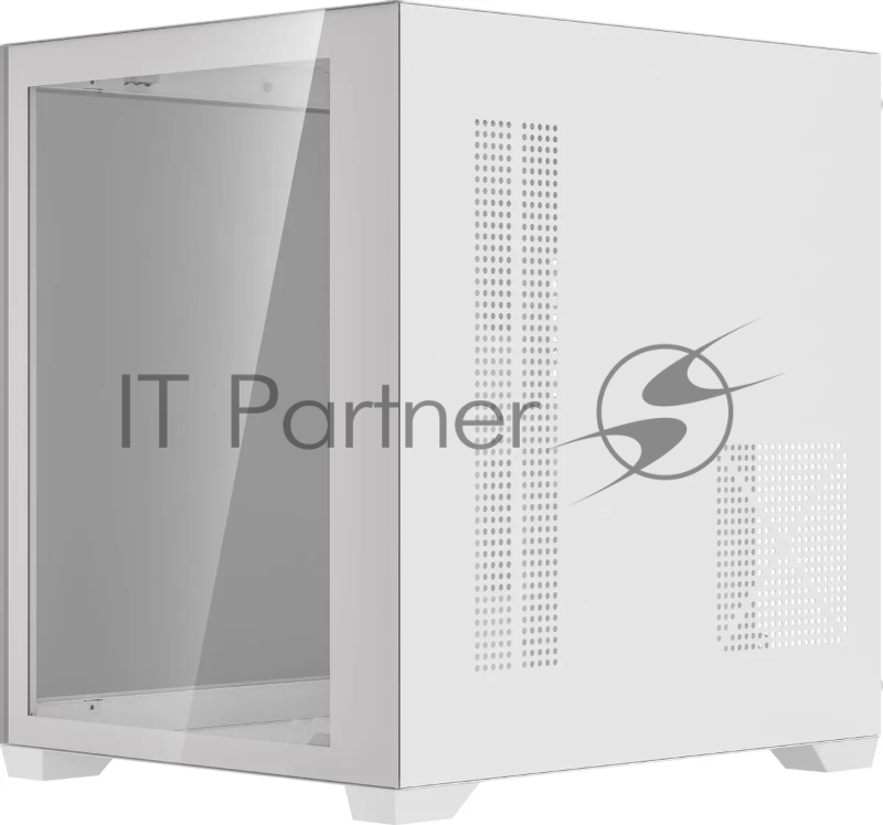 Корпус Accord ACC-ZMS03W белый без БП mATX 3x120mm 1xUSB2.0 1xUSB3.0 1xUSB3.1 audio