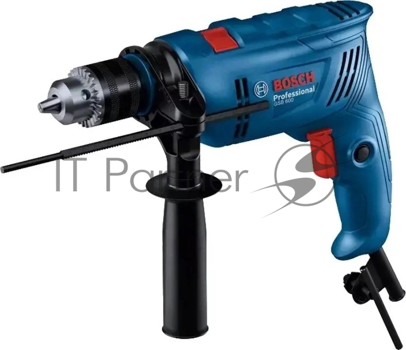 Дрель-шуруповерт Bosch GSB 600 600Вт патрон:ключев. (06011A0320)