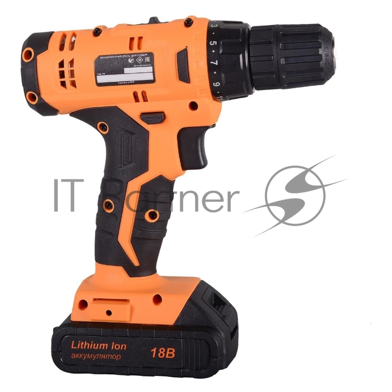 Дрель-шуруповерт аккумуляторная Вихрь ДА-45/22Li-2 900/72/14/46