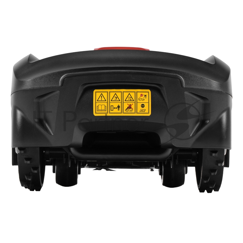 Робот-газонокосилка Grass Master 1000, ультразвуковой датчик, 3 Ач, LCD дисплей, Wi-Fi Denzel