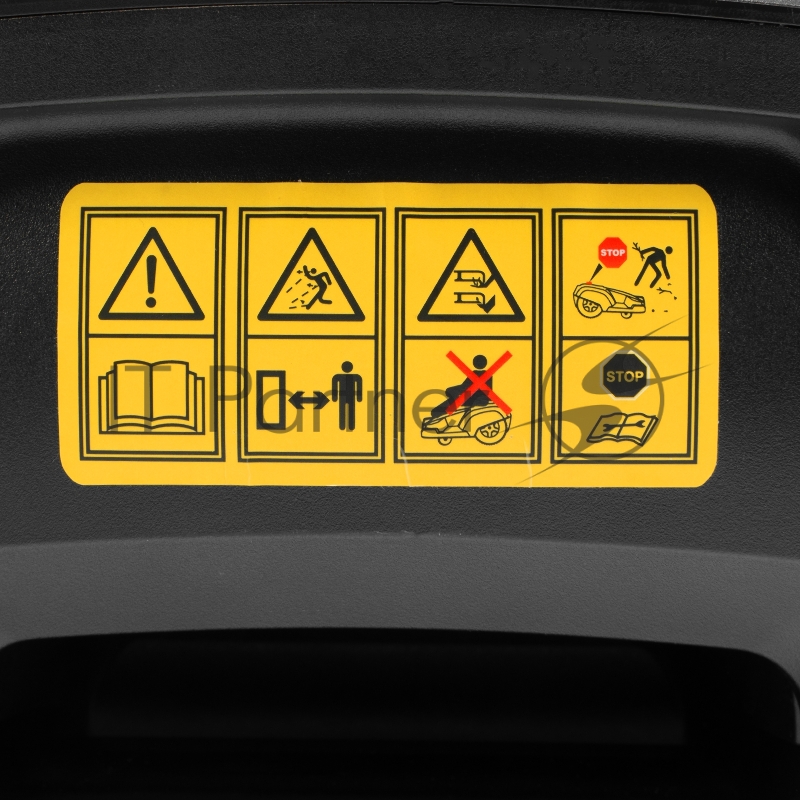 Робот-газонокосилка Grass Master 1000, ультразвуковой датчик, 3 Ач, LCD дисплей, Wi-Fi Denzel