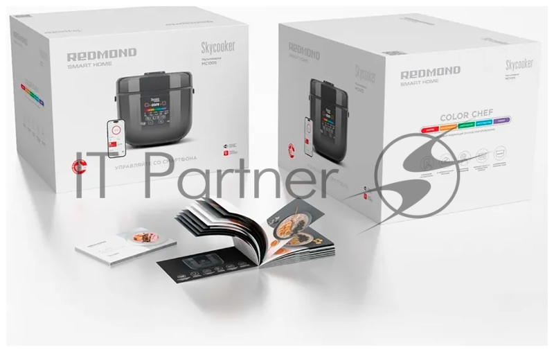 Мультиварка Redmond MC-100S, серый