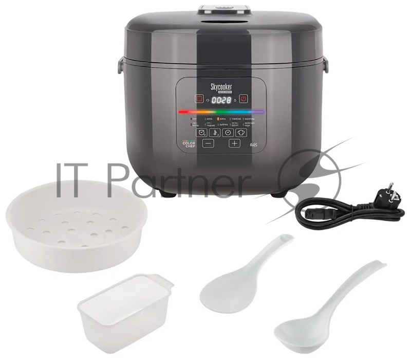 Мультиварка Redmond MC-100S, серый