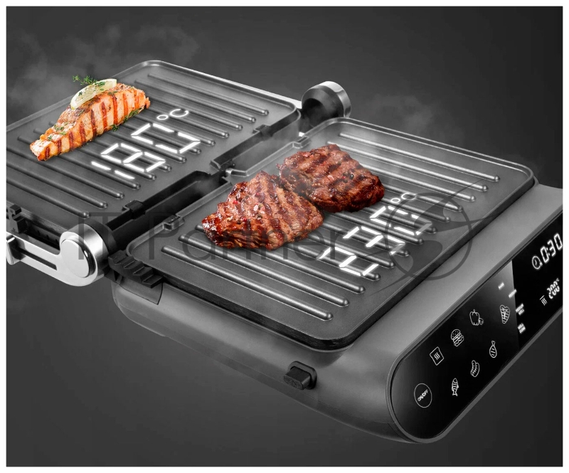 Гриль Redmond SteakMaster GM-303, cерый