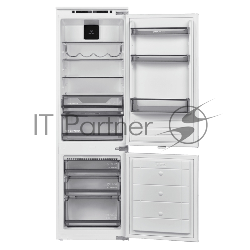 Холодильник-морозильник встраиваемый MAUNFELD MBF177NFFWGR Inverter