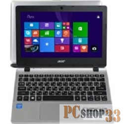 Ноутбук Acer Aspire E3-112-C97Z Celeron N2840/2Gb/320Gb/Intel HD Graphics/11.6/HD (1366x768)/Windows 8.1 Single Language 64/silver/WiFi/BT/Cam