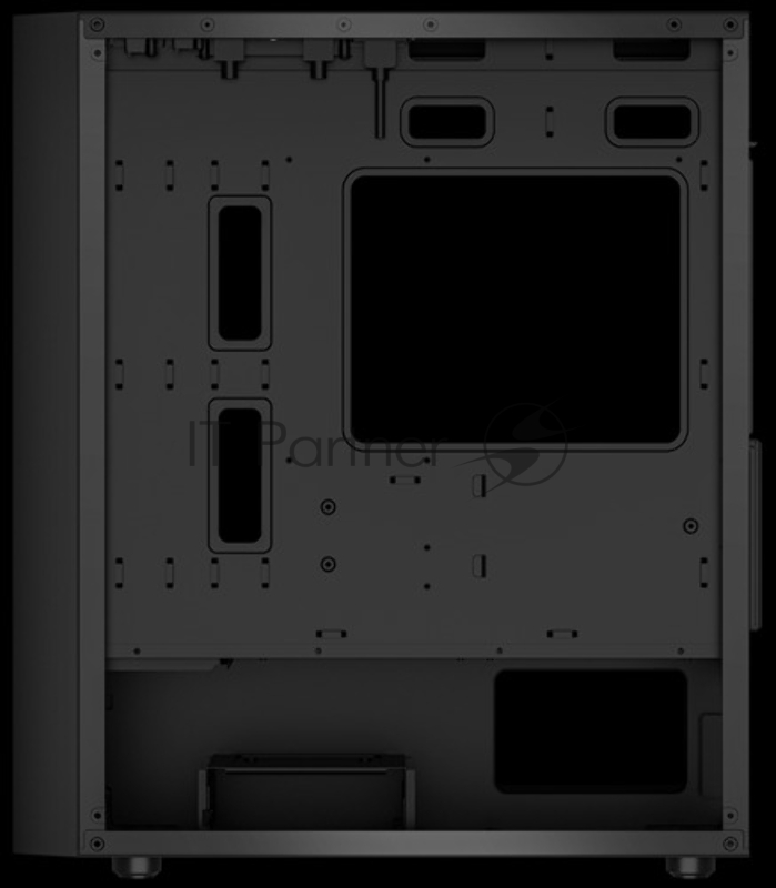 Корпус PcCooler C3B310 BK черный без БП ATX 2xUSB3.0 audio bott PSU