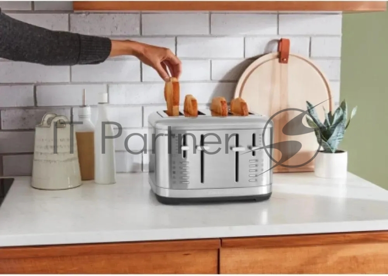 Тостер KitchenAid 5KMT4109ESX на 4 тоста, нержавеющая сталь