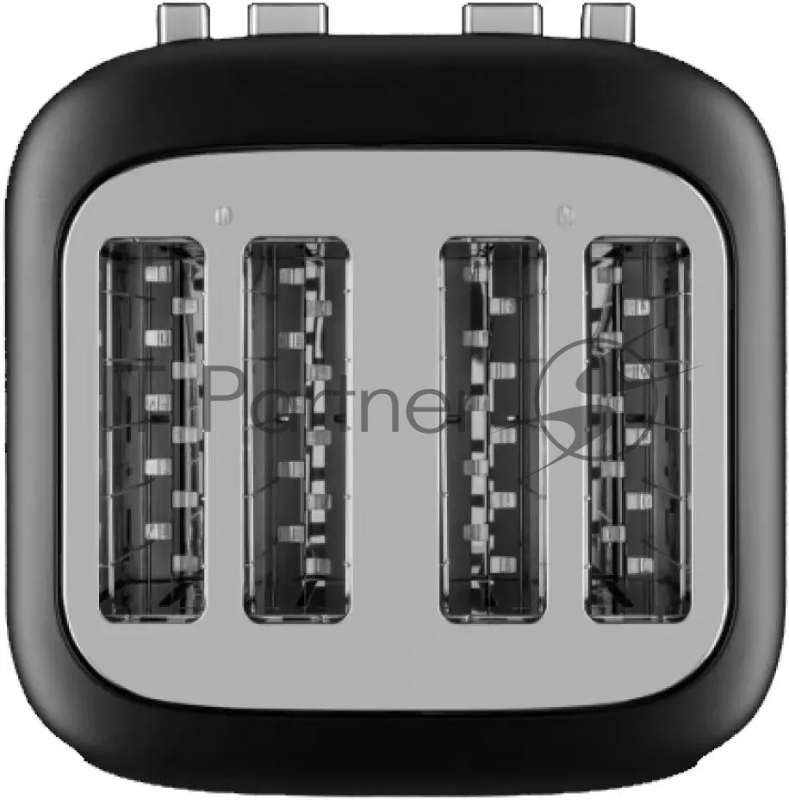 Тостер KitchenAid 5KMT4109EBM на 4 тоста, матовый черный