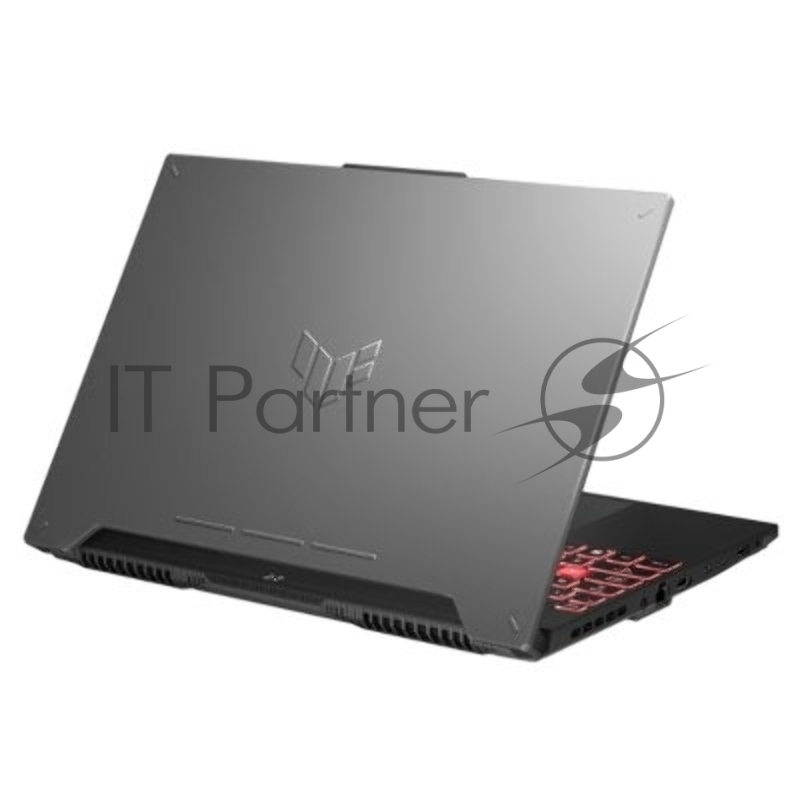 Ноутбук ASUS TUF F15 FX507VU-LP290 серый 15.6(1920x1080 (матовый, 144Hz) WVA)/Intel Core i7 13620H(2.4Ghz)/16384Mb/1024PCI GeForce RTX4050(6144Mb)/Cam/BT/WiFi/90 1y/2.2kg/DOS