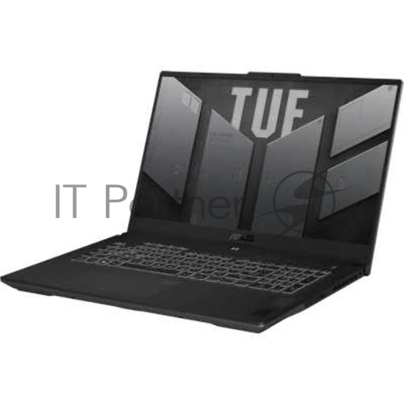 Ноутбук/ ASUS TUF A17 FA707NVR-HX026 17.3(1920x1080 (матовый, 144Hz) IPS)/AMD Ryzen 7 7435HS(3.1Ghz)/16384Mb/1024PCI GeForce RTX4060(8192Mb)/Cam/BT/WiFi/90 1y/2.6kg/Mecha Gray/DOS
