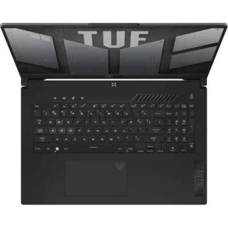 Ноутбук/ ASUS TUF A17 FA707NVR-HX026 17.3(1920x1080 (матовый, 144Hz) IPS)/AMD Ryzen 7 7435HS(3.1Ghz)/16384Mb/1024PCI GeForce RTX4060(8192Mb)/Cam/BT/WiFi/90 1y/2.6kg/Mecha Gray/DOS