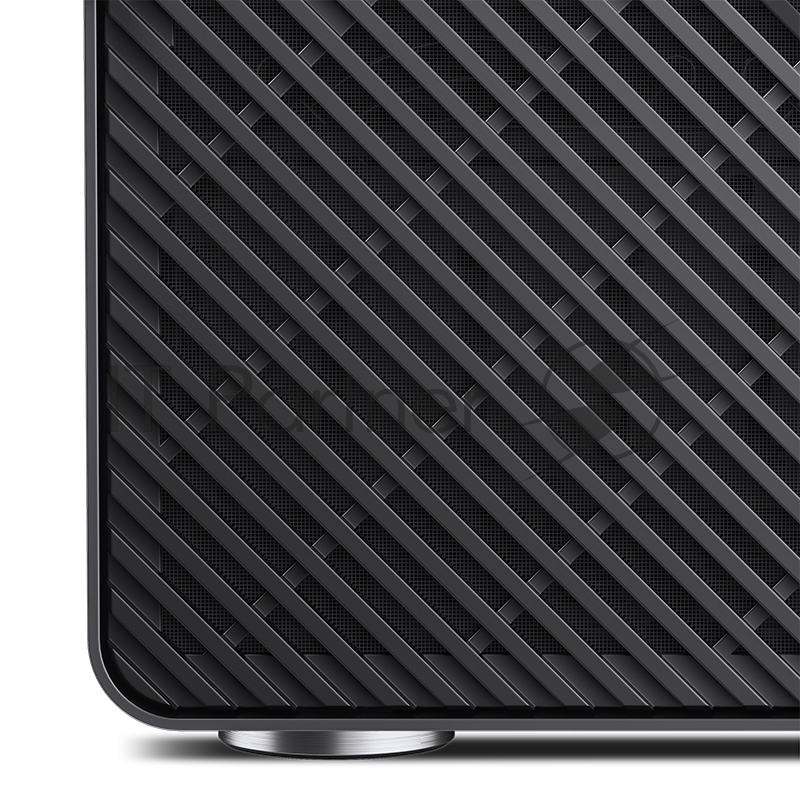 Корпус без блока питания JONSBO Computer Case N3 черный