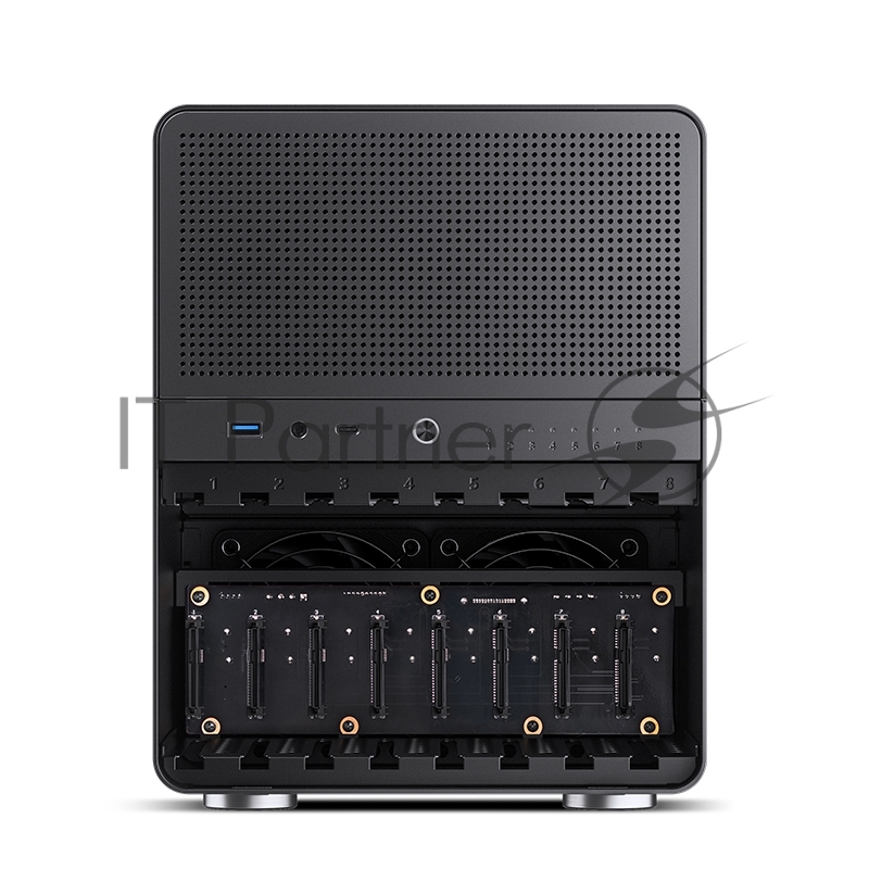 Корпус без блока питания JONSBO Computer Case N3 черный