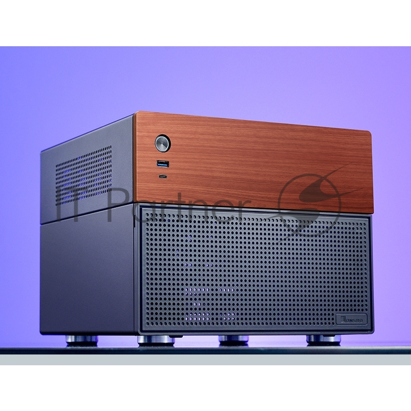 Корпус без блока питания/ JONSBO Computer Case N4 black