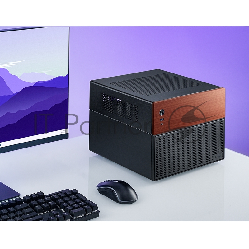 Корпус без блока питания/ JONSBO Computer Case N4 black