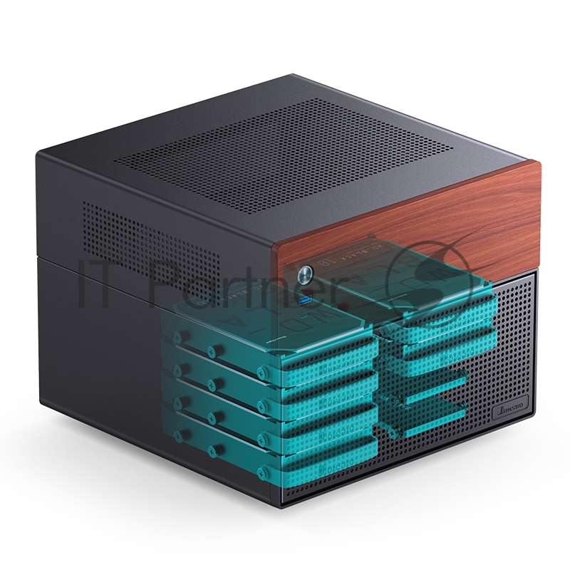 Корпус без блока питания/ JONSBO Computer Case N4 black