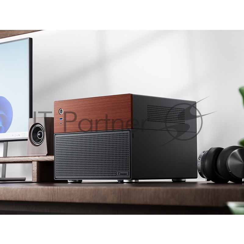 Корпус без блока питания/ JONSBO Computer Case N4 black