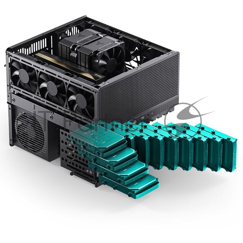 Корпус без блока питания/ JONSBO Computer Case N5 black