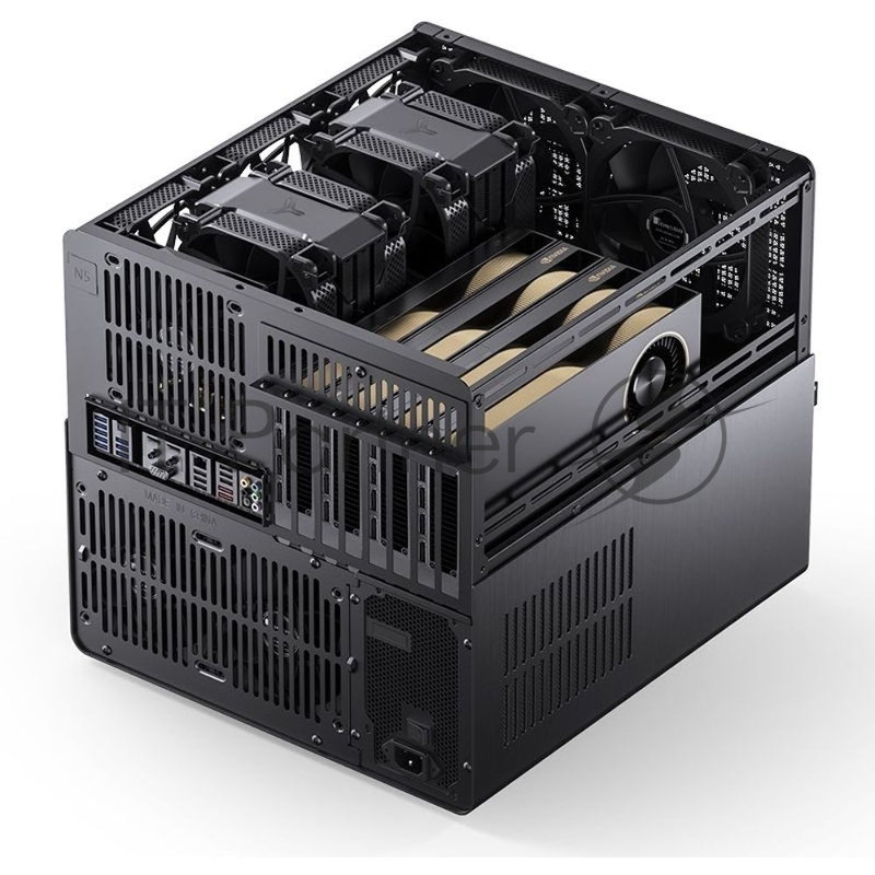 Корпус без блока питания/ JONSBO Computer Case N5 black