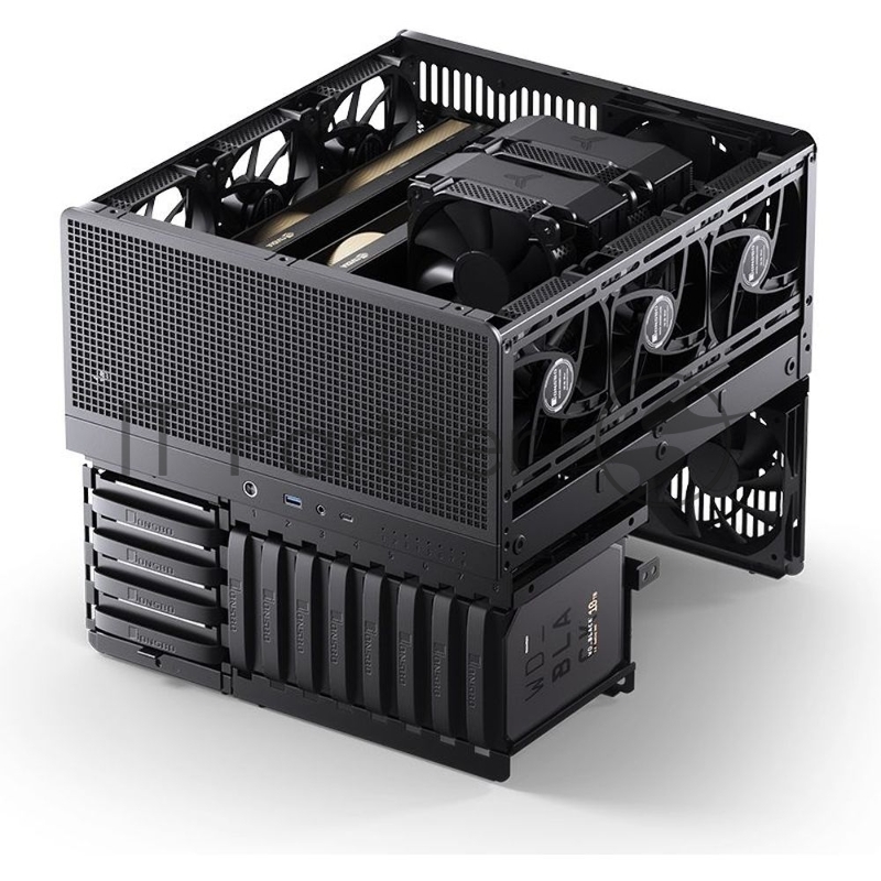 Корпус без блока питания/ JONSBO Computer Case N5 black