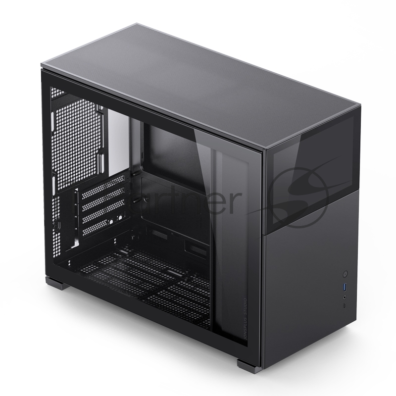Корпус без блока питания/ JONSBO Computer Case D31 Standard secondary screen version black