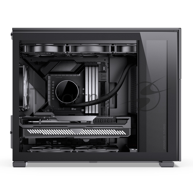 Корпус без блока питания/ JONSBO Computer Case D31 Standard secondary screen version black