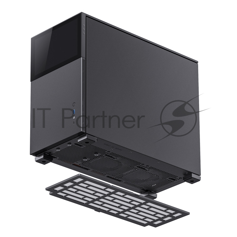 Корпус без блока питания/ JONSBO Computer Case D31 Standard secondary screen version black
