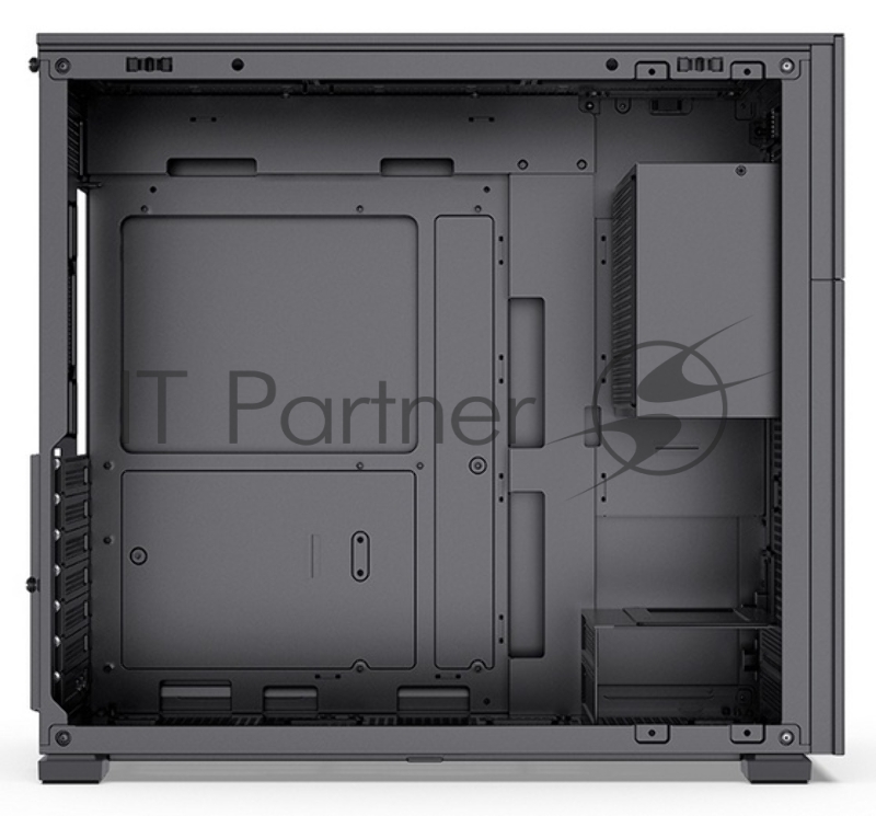 Корпус без блока питания/ JONSBO Computer Case D41 MESH version black