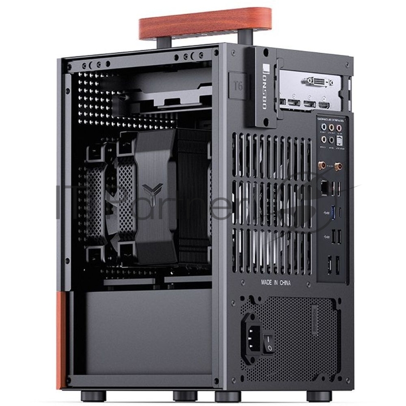 Корпус без блока питания/ JONSBO Computer Case T6 black
