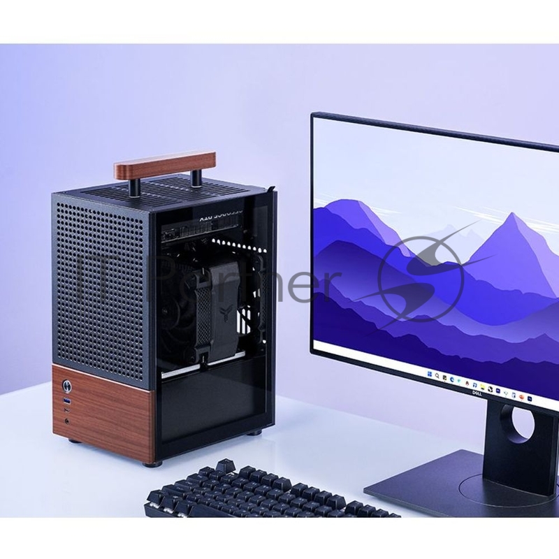 Корпус без блока питания/ JONSBO Computer Case T6 black