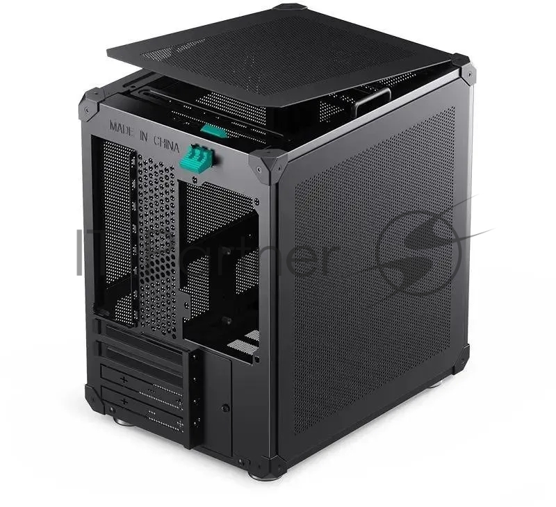 Корпус JONSBO Computer Case C6Handle black hang-in version черный, Mini-Tower, материнская плата mATX, без БП, прозрачная боковая панель