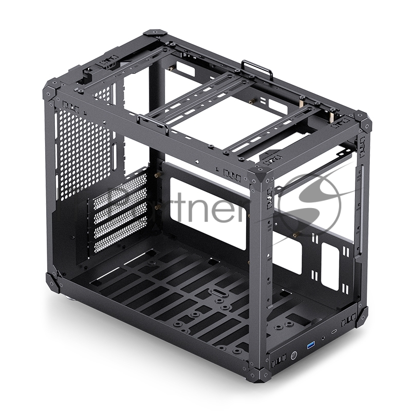 Корпус без блока питания/ JONSBO Computer Case C6 MAX black
