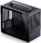 Корпус без блока питания/ Корпус JONSBO Jonsplus Z20 Black MATX без БП, боковая панель из закаленного стекла, mini-ITX, micro-ATX, черный