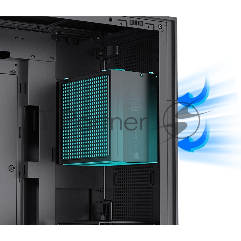 Корпус без блока питания/ Корпус JONSBO D41 STD Black ATX без БП, боковая панель из закаленного стекла, mini-ITX, micro-ATX, ATX, черный