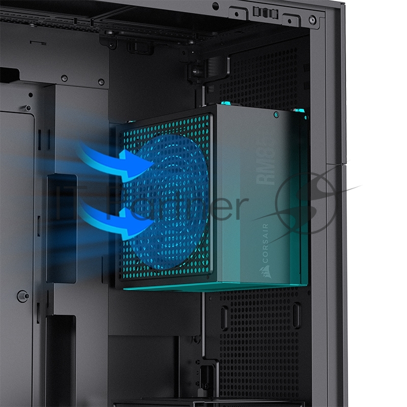 Корпус без блока питания/ Корпус JONSBO D41 STD Black ATX без БП, боковая панель из закаленного стекла, mini-ITX, micro-ATX, ATX, черный