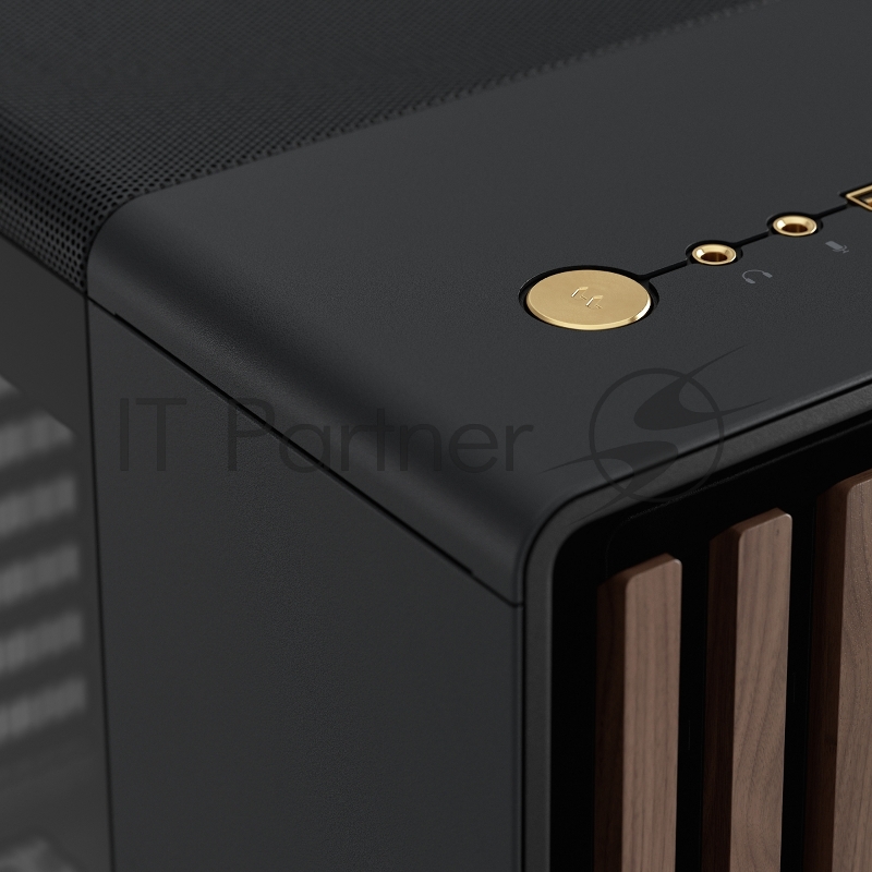 Корпус без блока питания/ Fractal Design North Charcoal Black TG Dark