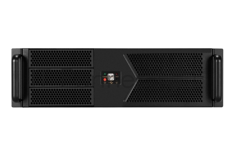 Серверный корпус ExeGate Pro 3U400-07 <RM 19, высота 3U, глубина 400, БП 1000ADS, 2*USB>