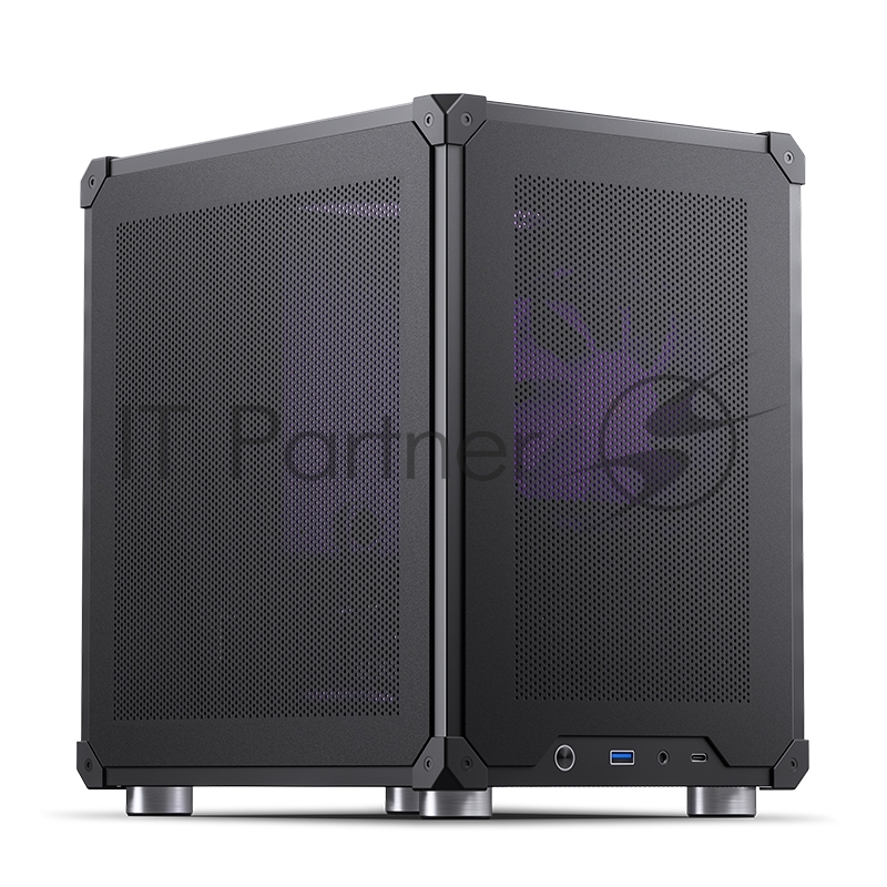 Корпус без блока питания JONSBO C6 Black MATX без БП, mini-ITX, micro-ATX, черный